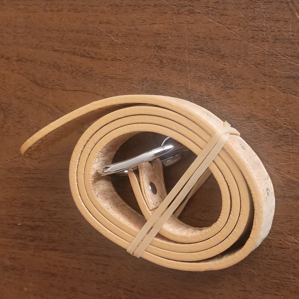 Corkor Cork Women's Belt 1 inch wide  waist 76-81 cm (30-32 inches) Portugal